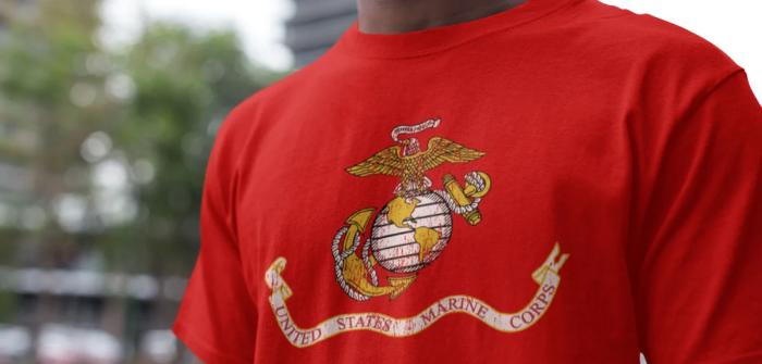 Marine Logo Meaning on the T-Shirt